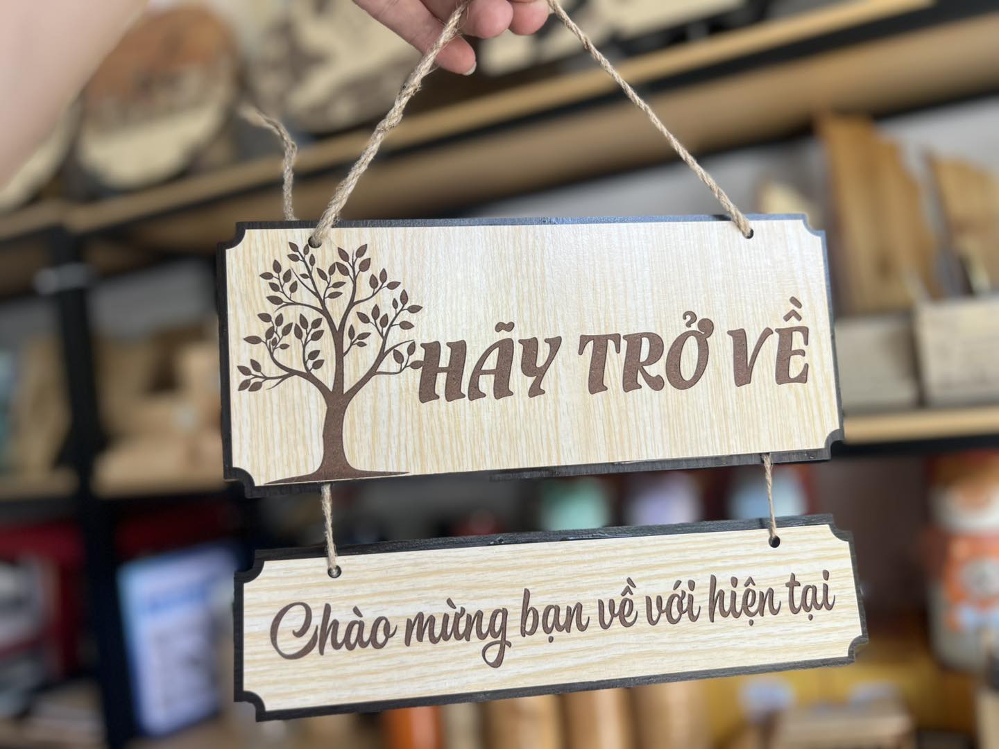 Qua tang KaiShop Bảng Gỗ Treo Tường Giá Rẻ Tại Mỹ Tho Tiền Giang - Trang Trí Độc Đáo